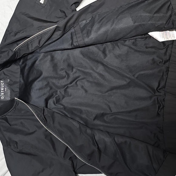 District Black Bomber Jacket *clearance* - Picture 3 of 6